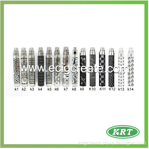 Embossed E-Cigarette EGO Series EGO-K Battery
